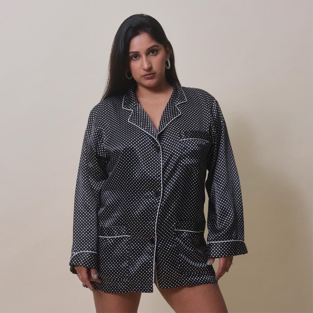 VS Gold Label Polka Dot Pajama Top